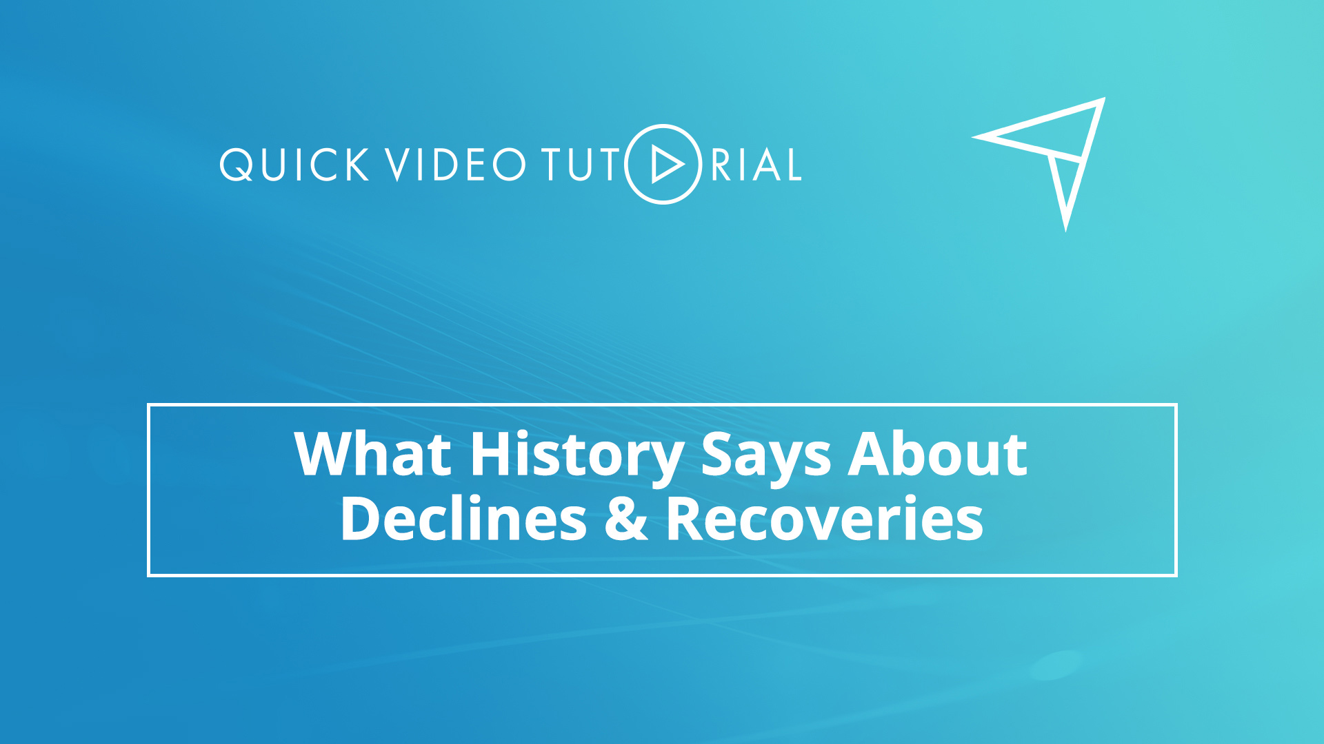 What History Says About Declines and Recoveries - Provident 1031